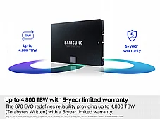 ���� ����  Samsung� 870 EVO Series MZ-77E8T0B 8000GB SSD SATA III   