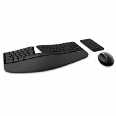 מקלדת ועכבר Microsoft® Sculpt Ergonomic Desktop USB Port Eng Intl Euro Hdwr...
