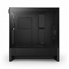 NZXT H5 FLOW BLACK - (2024),Tool-free, without PSU , 2X120mm Fan, USB3.0, Audio & speaker