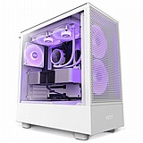 NZXT H5 FLOW WHITE - White,Tool-free, without PSU , 4X120mm Fan, USB3.0, Audio & speaker NZXT H5 FLOW WHITE - White,Tool-free, without PSU , 4X120mm Fan, USB3.0, Audio & speaker