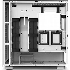 NZXT H7 Flow WHITE ,Tool-free, without PSU , 2X120mm Fan, USB3.0, Audio & speaker