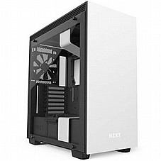 NZXT H700 - White,Tool-free, without PSU , 2X120mm Fan, USB3.0, Audio & speaker