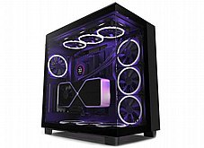 NZXT H9 ELITE Black ,Tool-free, without PSU , 4X120mm Fan, USB3.0, Audio & speaker
