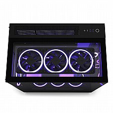 NZXT H9 ELITE Black ,Tool-free, without PSU , 4X120mm Fan, USB3.0, Audio & speaker