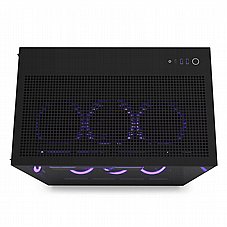 NZXT H9 FLOW Black ,Tool-free, without PSU , 4X120mm Fan, USB3.0, Audio & speaker