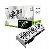 PNY nVIDIA Geforce 4070TI 12GB VERTO™ - White Edition LED Triple Fan DLSS 3 3DP+HDMI PNY nVIDIA Geforce 4070TI 12GB VERTO™ - White Edition LED Triple Fan DLSS 3 3DP+HDMI
