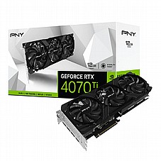 PNY nVIDIA Geforce 4070TI 12GB VERTO� LED Triple Fan DLSS 3 3DP+HDMI 