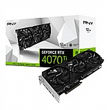 PNY nVIDIA Geforce 4070TI 12GB VERTO™ LED Triple Fan DLSS 3 3DP+HDMI PNY nVIDIA Geforce 4070TI 12GB VERTO™ LED Triple Fan DLSS 3 3DP+HDMI