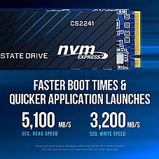 ���� ���� PNY� CS2241 Internal Gen4.0x4 NVMe M.2 SSD 1TB  