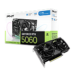 PNY nVIDIA Geforce 5060 8GB Overclocked Dual Fan DLSS 4 3DP+HDMI PNY nVIDIA Geforce 5060 8GB Overclocked Dual Fan DLSS 4 3DP+HDMI