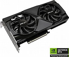 PNY nVIDIA Geforce 5060TI 8GB Overclocked Dual Fan DLSS 3 3DP+HDMI 