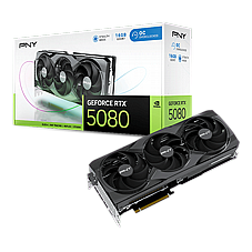 PNY GeForce RTX 5080 OC Triple Fan 16GB GDDR7 3DP+HDMI 