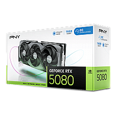 PNY GeForce RTX 5080 OC Triple Fan 16GB GDDR7 3DP+HDMI 