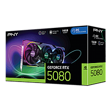 PNY GeForce RTX 5080 OC Triple Fan 16GB GDDR7 3DP+HDMI 