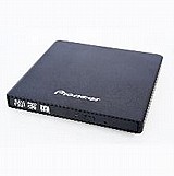 Pioneer Extenal Slim DVD+-RW  X8 DVR-XU01T + SOFTWARE BLACK USB2