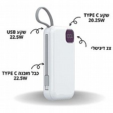 ����� ����� Qliq PowerBank E32B 20000mAh Quick Charge 22.5E/66W