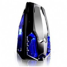 RAIDMAX  SAGITTA-II  Black+ WINDOW ,Tool-free, no PSU, 2X 120mm+ 80mm  All Led + Temp Sensor, USB2.0, Audio 