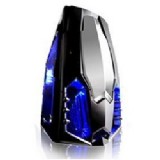 RAIDMAX  SAGITTA-II  Black+ WINDOW ,Tool-free, no PSU, 2X 120mm+ 80mm  All Led + Temp Sensor, USB2.0, Audio 