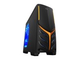 RAIDMAX  VIPER + WINDOW ,Tool-free, no PSU, 2X 120mm+ 80mm  All Led + Temp Sensor, USB3.0 Audio & speaker