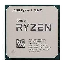 AMD RYZEN 9 5950X X16 3400Mhz 8MB Socket  AM4 TRAY 