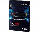 דיסק קשיח Samsung® 990 Pro Series M.2 MZ-V9P2T0BW 2TB SSD NVME דיסק קשיח Samsung® 990 Pro Series M.2 MZ-V9P2T0BW 2TB SSD NVME