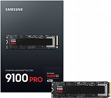 ���� ����  Samsung� 9100 Pro Series M.2 MZ-VAP4T0BW 4TB SSD NVME      