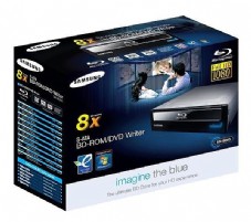SAMSUNG SH-B083L X8 High Speed DVD+-RW + Blu-ray Reader Black SATA