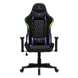 כיסא גיימינג שחור SCORPIUS LIGHTNING RGB BLUE GAMING CHAIR כיסא גיימינג שחור SCORPIUS LIGHTNING RGB BLUE GAMING CHAIR