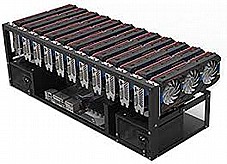 ���� ������ ������ ������������ Intel� Core Pentium� 2x G4400 + B250 + 240GB SSD + 8192MB +  12X RTX A4000 700Mh/s