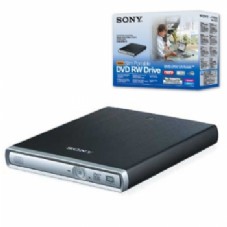 SONY Extenal Slim DVD+-RW  X8 DRX-S70R-U + SOFTWARE BLACK USB2