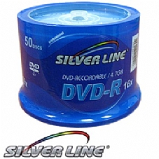 ������ ������ Silver Line DVD -R X16 4700MB 120MIN CAKE 50