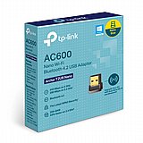 מתאם רשת TP-Link AC600 Nano WiFi Dual Band +Bluetooth 4.2 PCIe Archer T2UB מתאם רשת TP-Link AC600 Nano WiFi Dual Band +Bluetooth 4.2 PCIe Archer T2UB