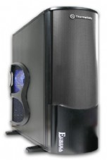 Thermaltake EUREKA  ALUMINUM Black ,Tool-free, no PSU,120mm Fan, USB2.0, Audio & speaker