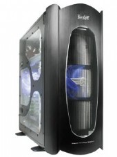 Thermaltake KANDALF   BLACK  + Window ,LCS (LIQUID COOLING SYSTEM)Tool-free, no PSU,120mm Fan, USB2.0, Audio & speaker