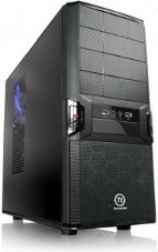 Thermaltake V3 Black ,Tool-free, no PSU,120mm Fan, USB2.0, Audio 