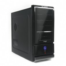 Thermaltake WING RS 100 Black ,Tool-free, no PSU,120mm Fan, USB2.0, Audio & speaker