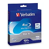 דיסקים לצריבה VERBATIM 16X BD-R 25G 10pcs Jewel case דיסקים לצריבה VERBATIM 16X BD-R 25G 10pcs Jewel case