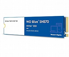 ���� ���� Western Digital� 500GB NVME Blue SN570 Gen3 x4 PCIe  