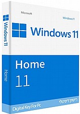 ����� ����� Microsoft  WIN11 Home Premium 64Bit Hebrew Enabled 