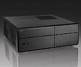 ZALMAN HTPC HD501 BLACK  ALUMINUM  ,Tool-free, no PSU, 2X 120mm FAN , USB2.0, Audio