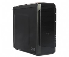 ZALMAN� Z12  ATX Mid Tower Black  ,Tool-free, no PSU, 2X 120mm FAN , USB3.0, Audio