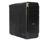 ZALMAN� Z12  ATX Mid Tower Black  ,Tool-free, no PSU, 2X 120mm FAN , USB3.0, Audio