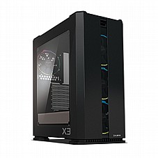 ZALMAN� ZALMAN MID TOWER X3 Black  ,Tool-free, no PSU, 3X 120mm RGB FAN , USB2.0/3.0, Audio