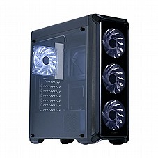 ZALMAN� i3 EDGE  ATX Mid Tower Black  ,Tool-free, no PSU, 4X120MM LED FAN, USB2.0/3.0, Audio