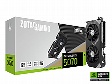 ZOTAC nVIDIA Geforce RTX 5070 12GB GDDR7 RTX 5070 Twin Edge Dual Fan 3DP+HDMI 