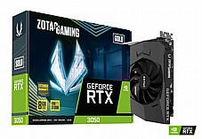 ZOTAC GAMING GeForce RTX 3050 Solo 8GB DisplayPort / HDMI, PCI-E 