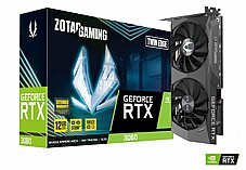 ZOTAC GAMING GeForce RTX 3060 Twin Edge 12GB DisplayPort / HDMI, PCI-E 