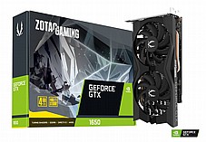 ZOTAC GAMING GeForce GTX 1650 4GB DisplayPort / HDMI, PCI-E 