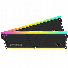 V-COLOR Manta XSky�  Black RGB 32GB 2X16GB 6400MHZ DDR5 CL32  